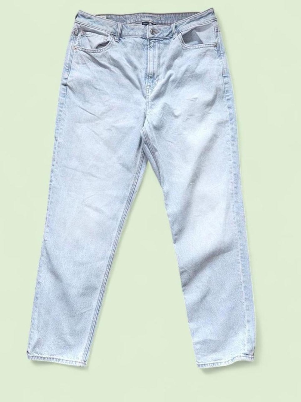 American Eagle Outfitters Light Wash Straight Leg Jeans